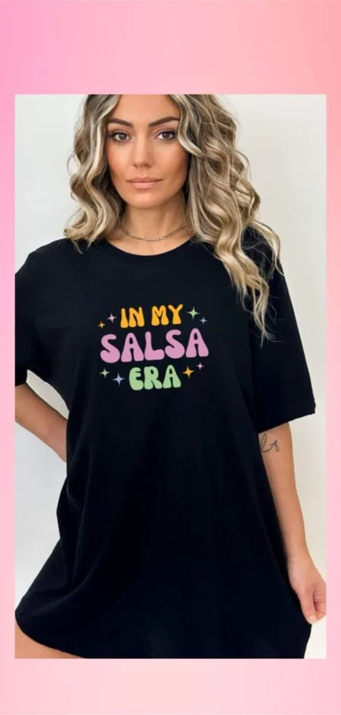 In my salsa era tee outfit