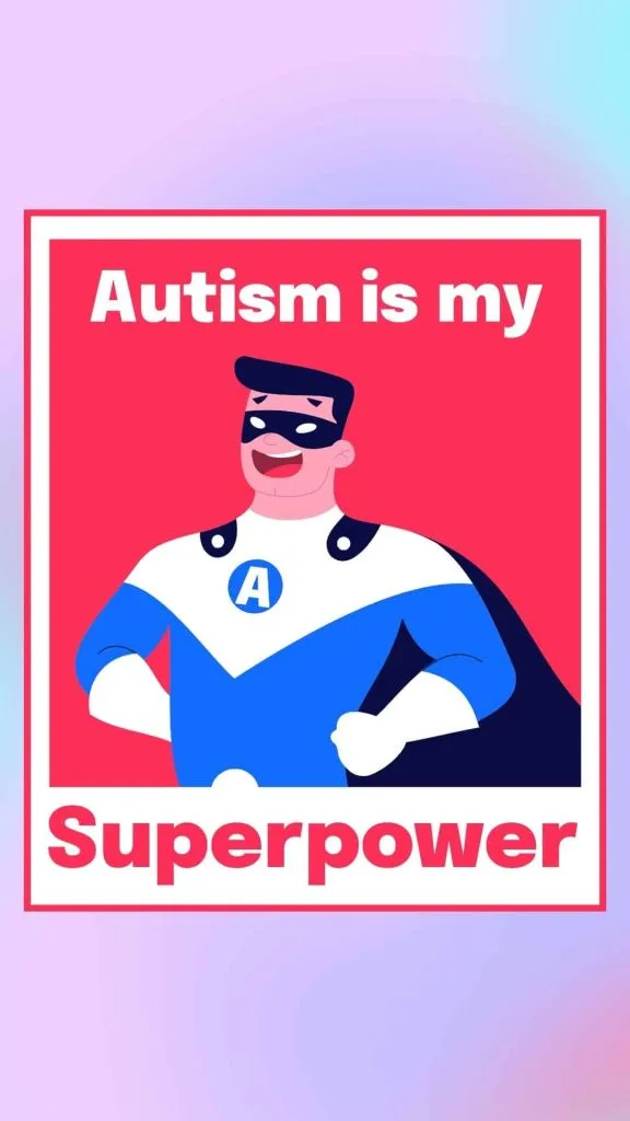 Autism is my superpower wallpaper