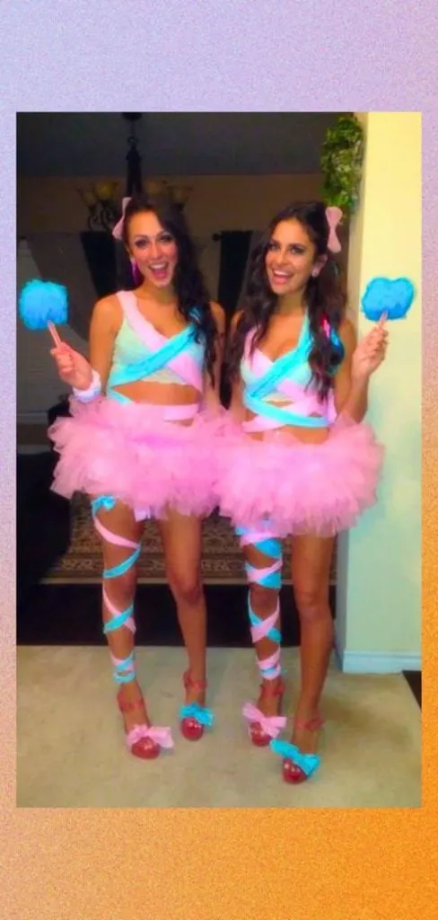 Cotton candy costumes halloween