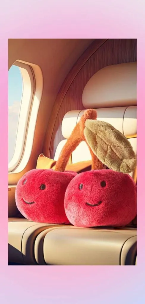 Jellycat cherry wallpaper