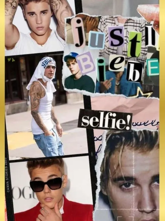 Justin Bieber collages