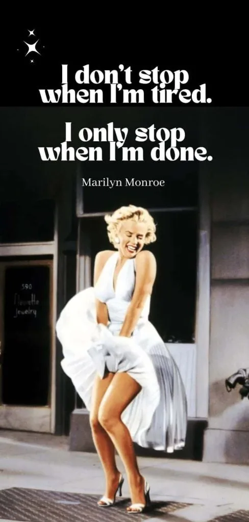 Marilyn Monroe quotes about life wallpaper