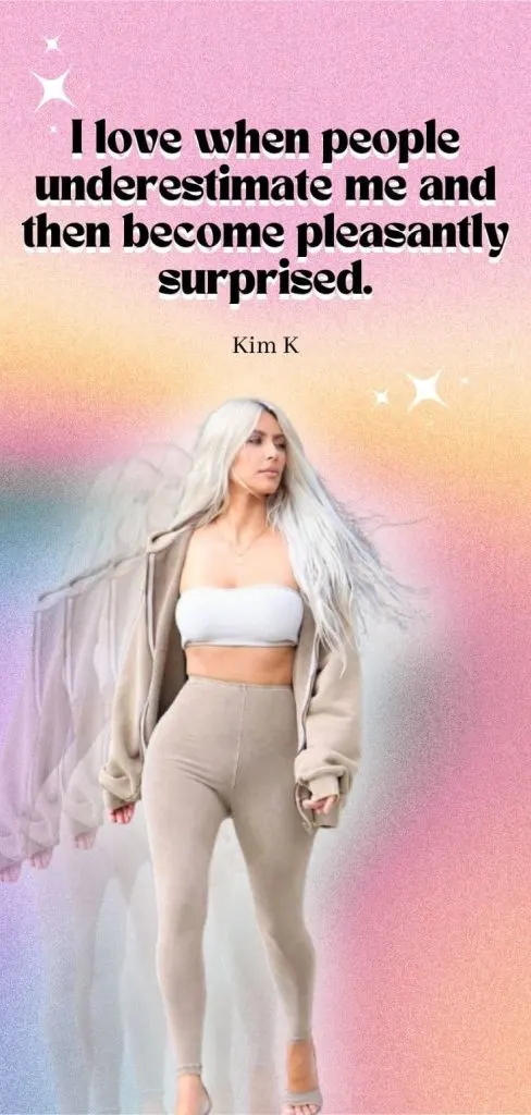 Kim Kardashian's iconic quote wallpaper