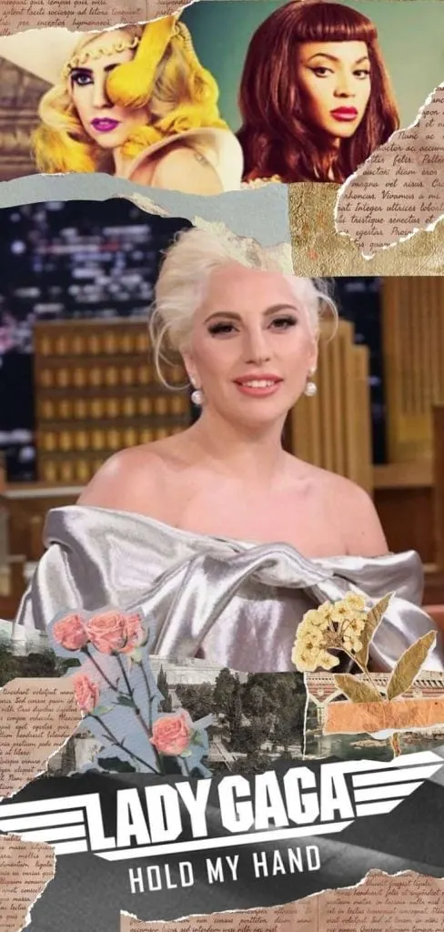 Lady Gaga aesthetic artsy wallpaper