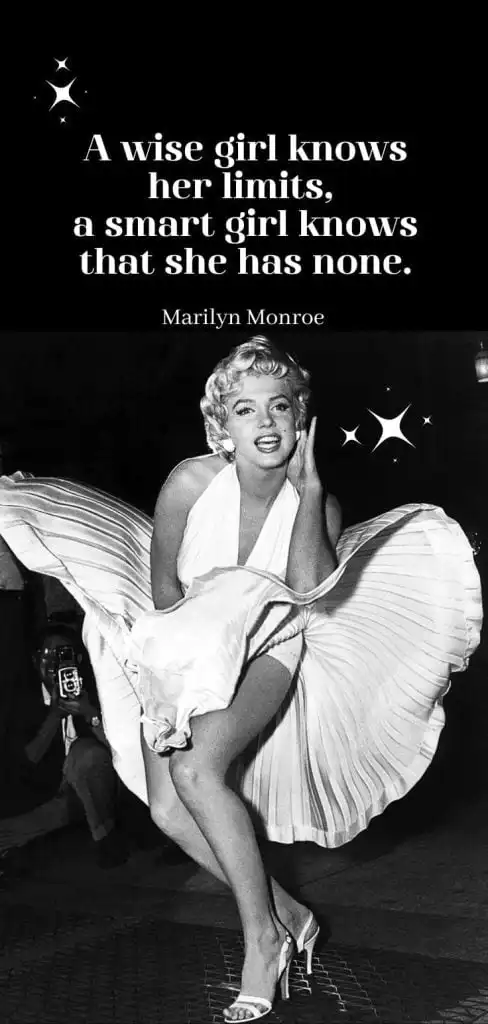 Marilyn Monroe quotes about life wallpaper