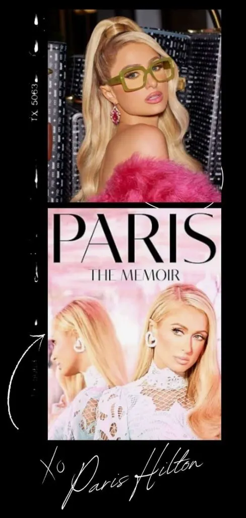 Paris Hilton polaroid wallpaper