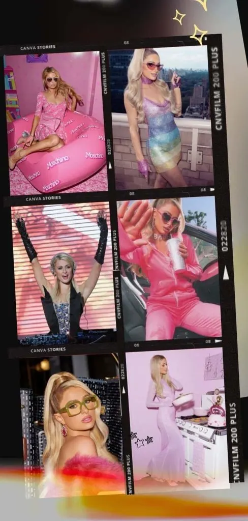 Paris Hilton Polaroid wallpaper