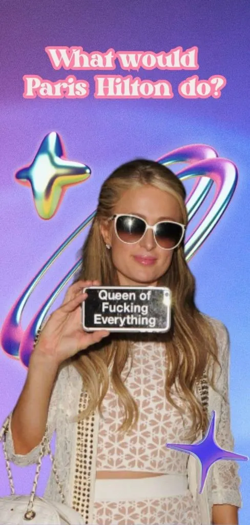 What would Paris Hilton do wallpaper