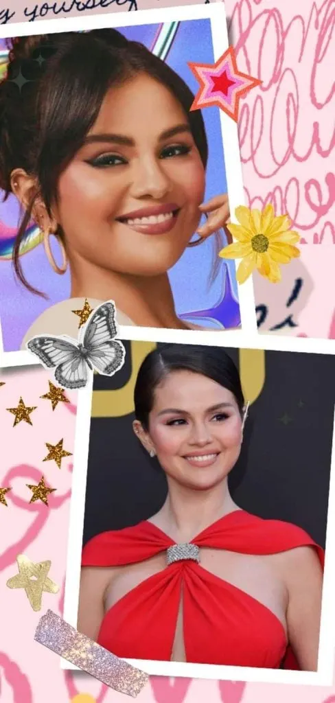 Selena Gomez wallpaper pink