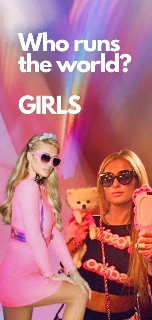 PINK aesthetic pinterest style Paris Hilton