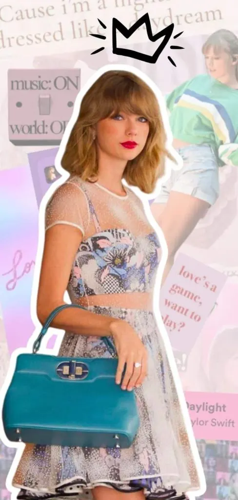 Taylor Swift with crown wallpaper