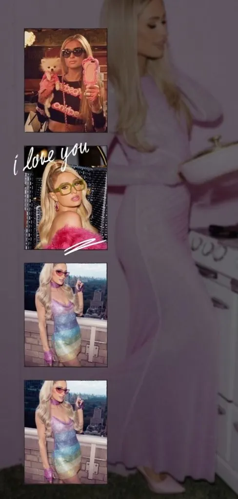 Paris Hilton iPhone wallpaper