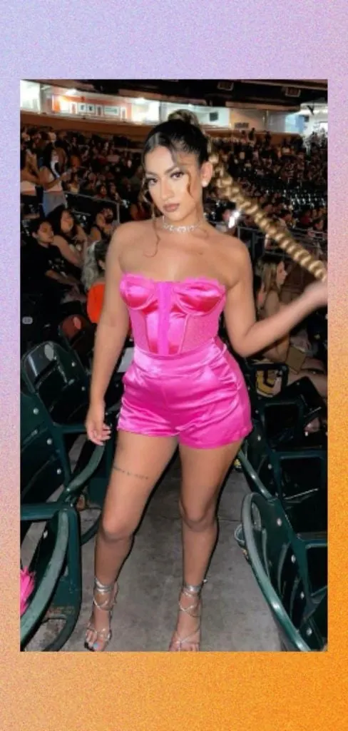pink romper PINK concert 