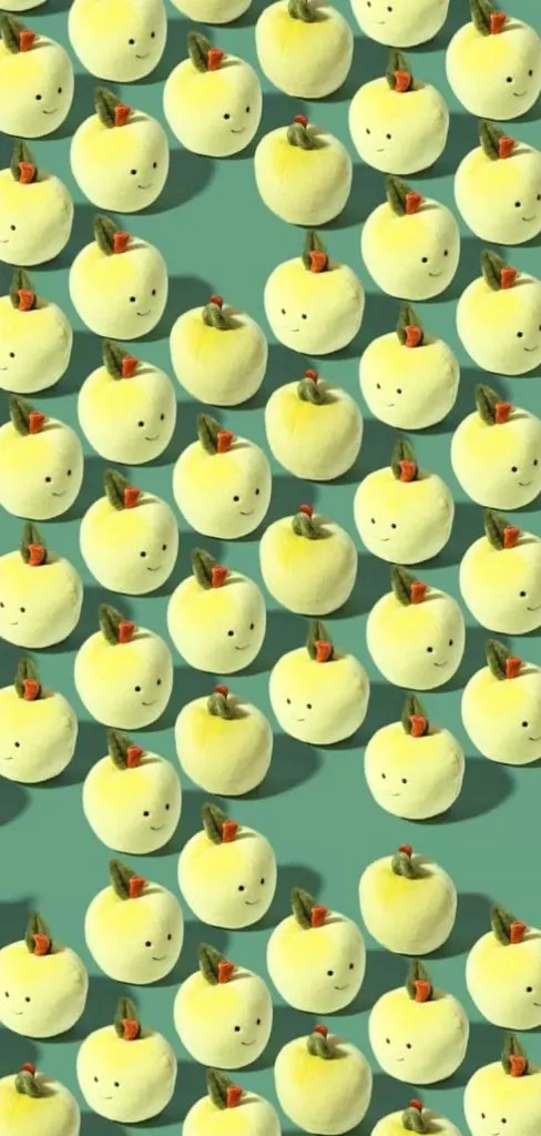 Jellycat numerous green apple wallpaper