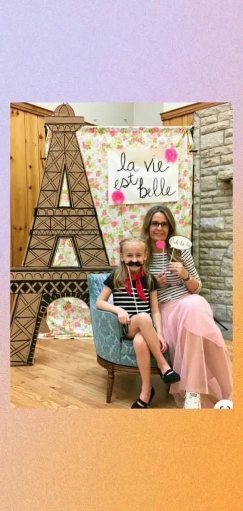 A night in Paris stripe top