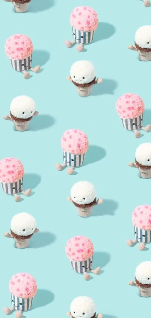 Jellycat cute ice cream wallpaper