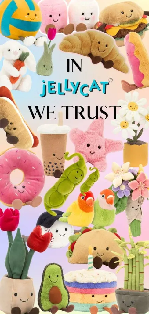IN JELLYCAT WE TRUST phone wallpaper