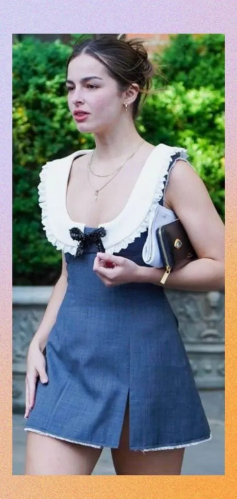 Peter-pan collar dress 