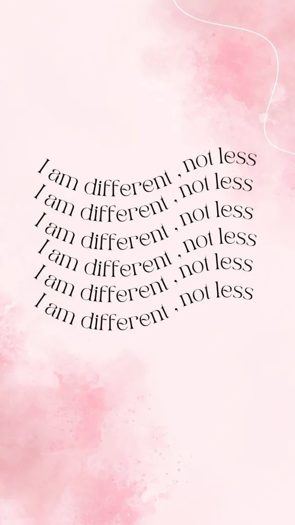 Autism aesthetic motivating quote wallpaper