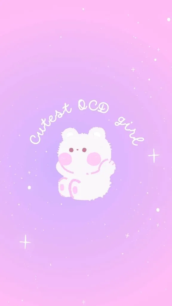 Cutest OCD girl wallpaper