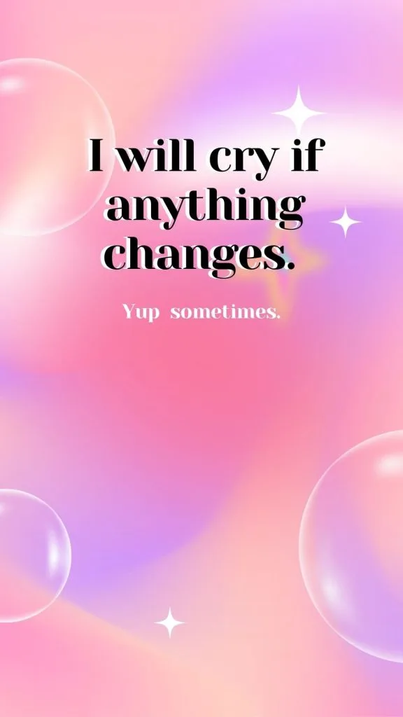 Autistic gradient funny quote wallpaper