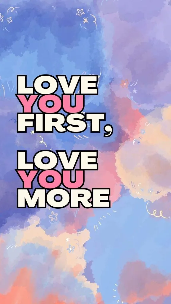 ADHD self-love wallpaper