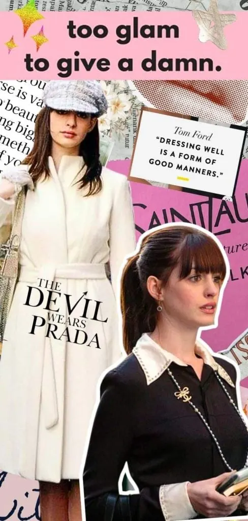 The Devil wears Prada clothes wallpaper