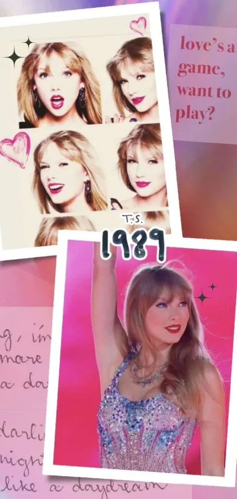 Taylor Swift collage 1989 wallpaper