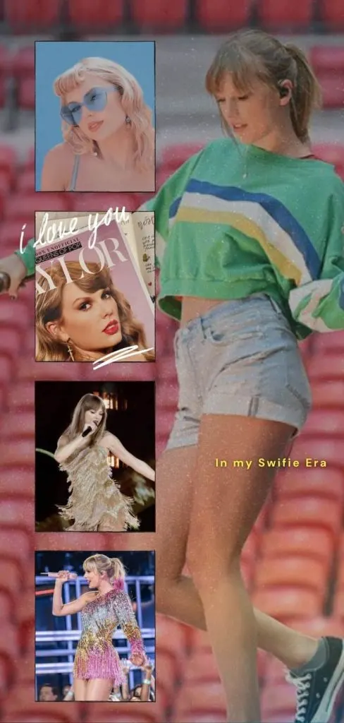 In my Swife Era collage wallpaper
