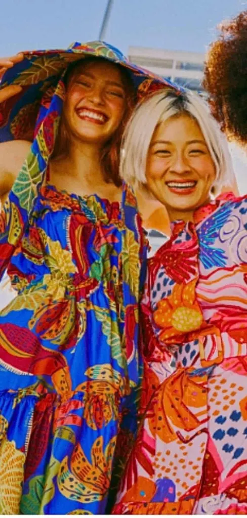 FARM RIO dresses colorful exotic