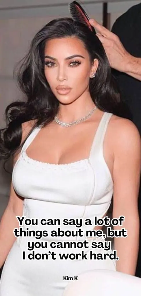 Kim Kardashian's savage quote wallpaper