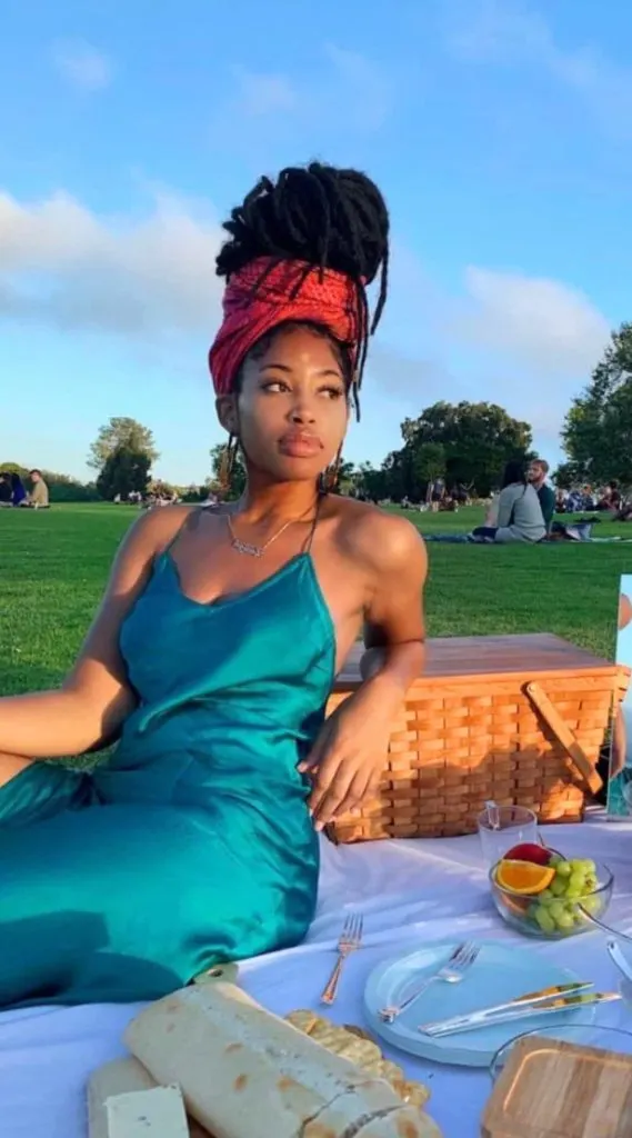 BLACK GIrl picnic outfit idea