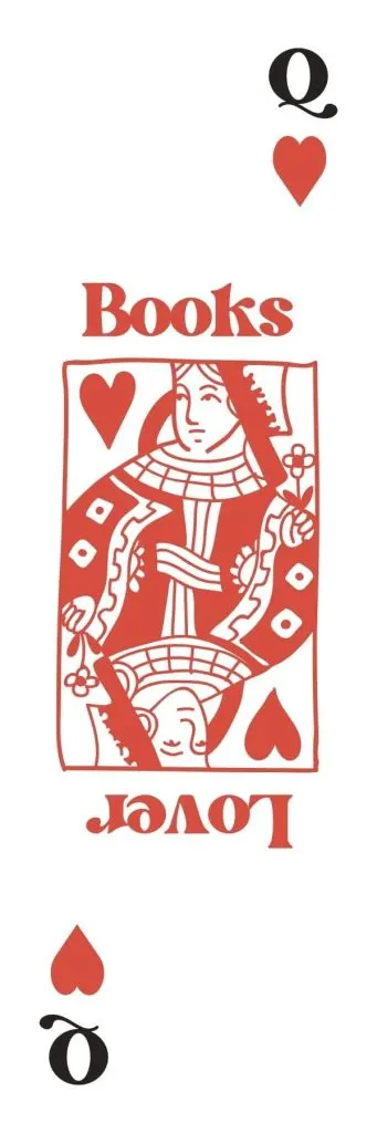 Printable poker bookmark