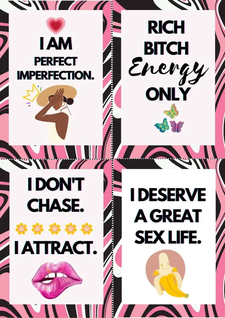 I am perfect imperfection printables