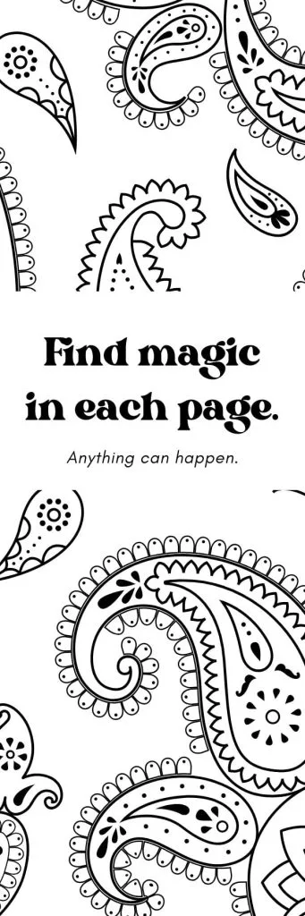 Find magic in each page bookmark