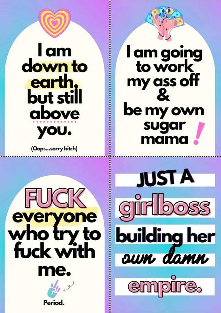 Free printable affirmation cards for adults