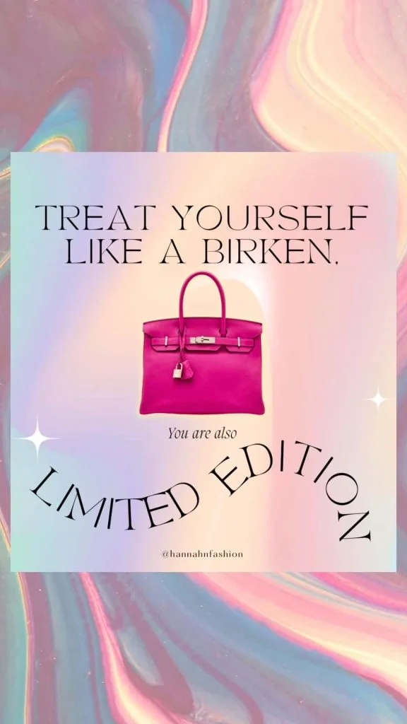 Self-love fashion quote