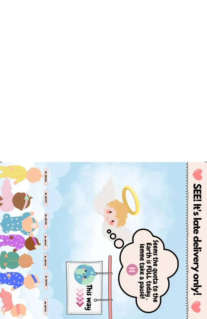 IVF printable card