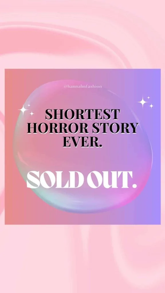 SOLD OUT shopaholic quote wallpaper
