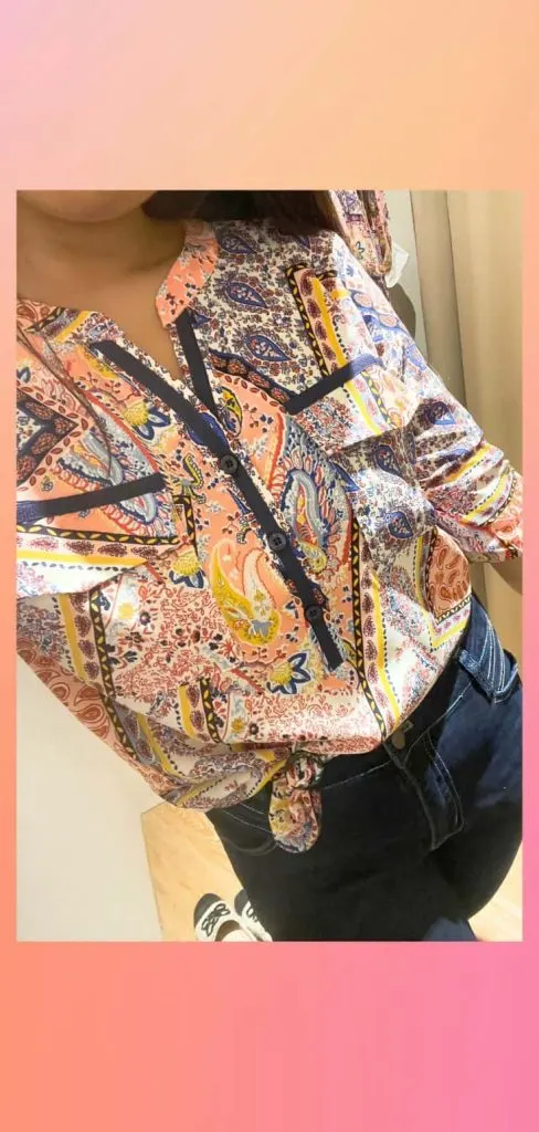 Hip clothes Paisley shirt elements 40,50,60s