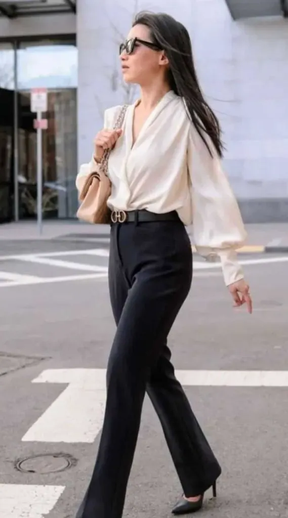 blouse and pants workwear outfits