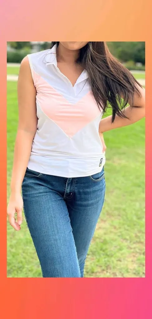 how to make polo shirt feminine