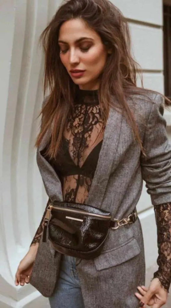 LACE BODYSUIT outfit ideas