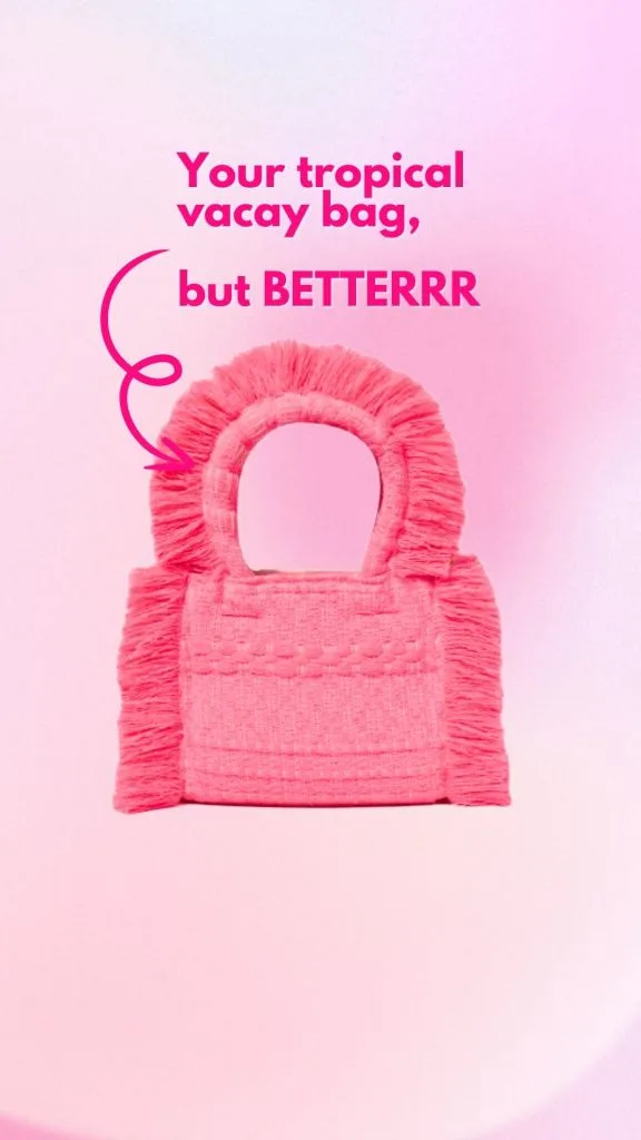 BANI mini pink tote