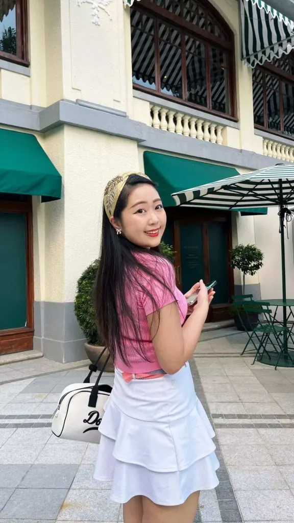 Preppy country club outfit