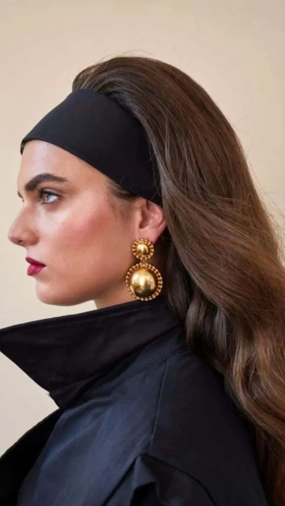 how to wear headband with thin hair