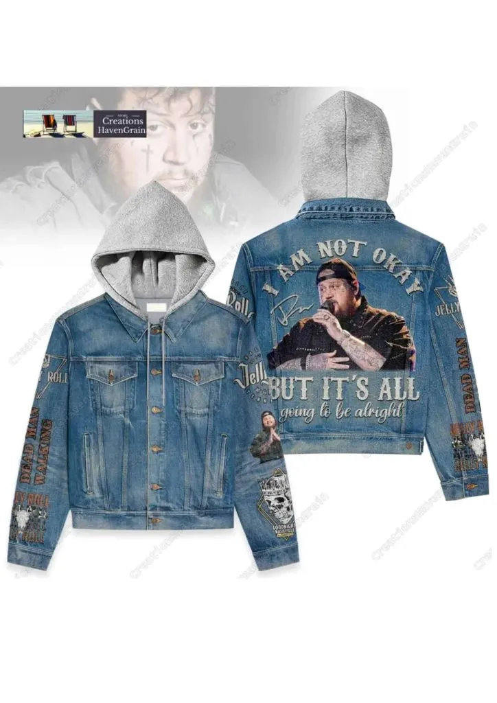 Etsy Jelly roll denim jacket