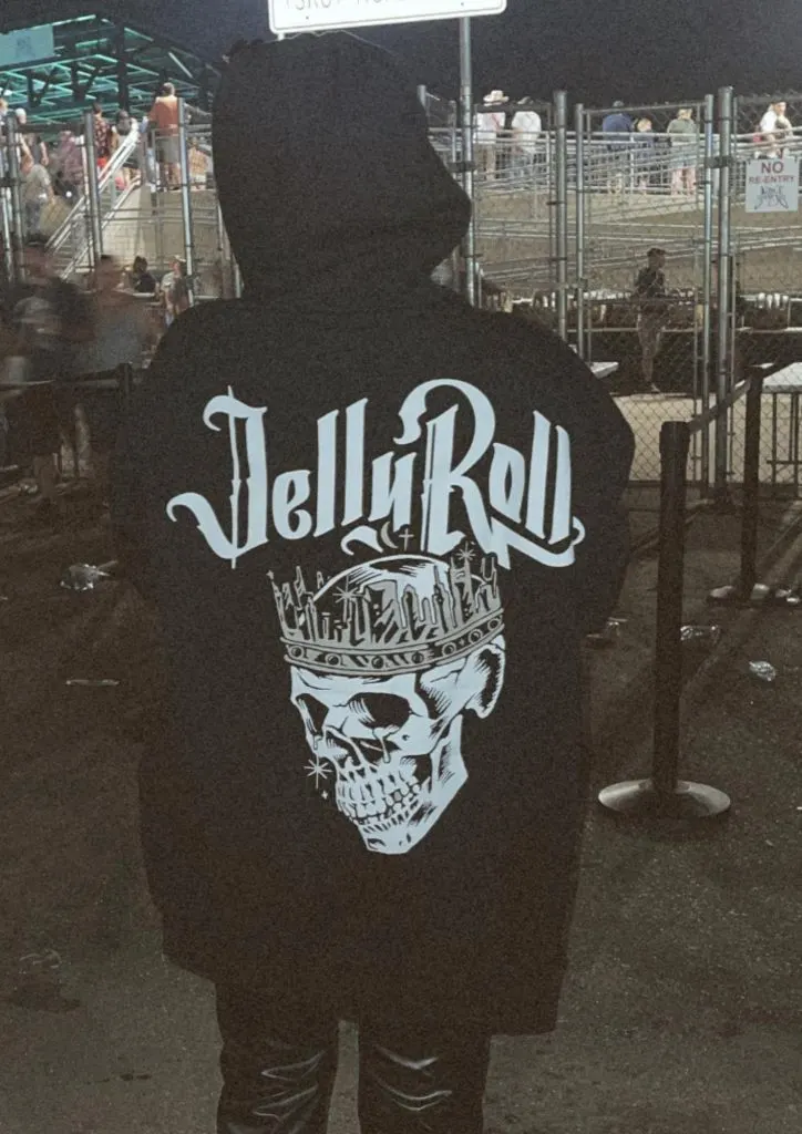 Jelly Roll black hoodie