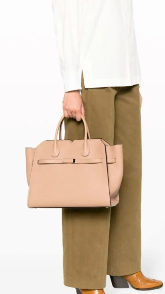 Valextra Milano two handles medium bag for old ladies