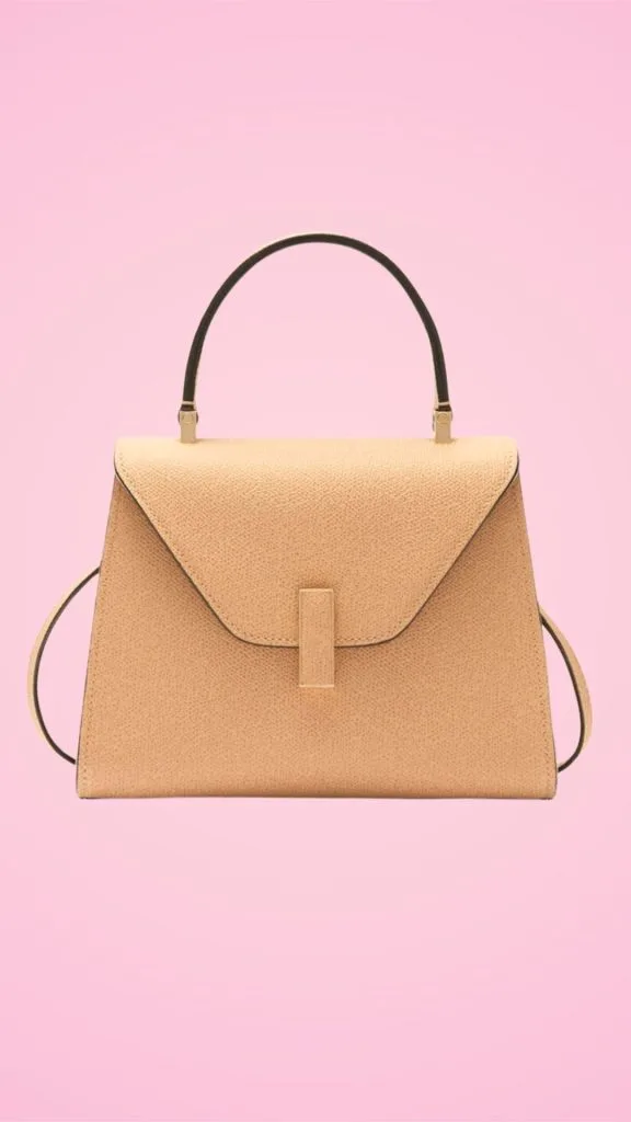 Valextra Iside top handle mini bag